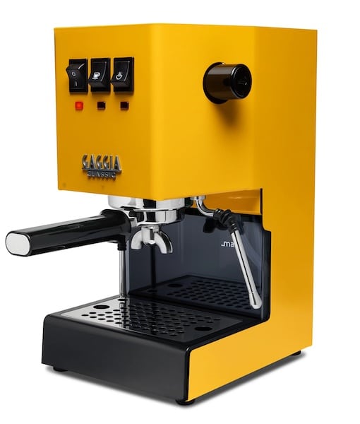 מכונת קפה gaggia classic pro yellow | מינוטו קפה ואביזרים