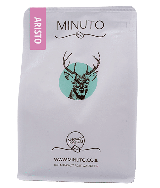 פולי קפה טרי ספשלטי קפה מינוטו אריסטו  – Minuto Specialty Coffee