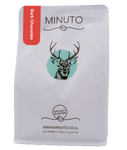 פולי קפה טרי 100% ערביקה  - Minuto Dark Chocolate