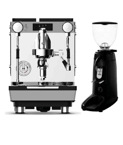 מבצע מכונת קפה מקצועית Crem ONE 2BV Dual + מטחנת קומפאק K3