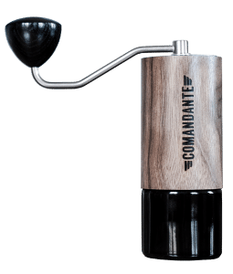 מטחנת קפה ידנית קומנדנטה ציפוי עץ Comandante MK4 NB Premium Wood Virginia Walnut
