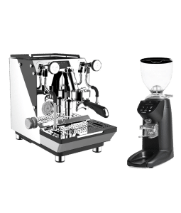 מכונת קפה מקצועית Crem One - Dual Boiler PID R LFPP + מטחנת קפה Compak E5