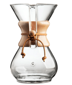 CHEMEX - קנקן פילטר קמקס עם חבק עץ 8 כוסות