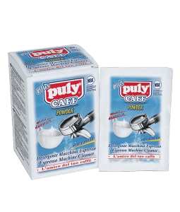 10 שקיות אבקה Puly לניקוי שומנים למכונות קפה