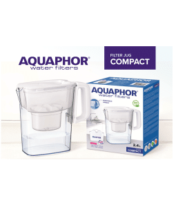 חבילת קנקן + סננים Aquaphor דגם Compact לשיפור המים