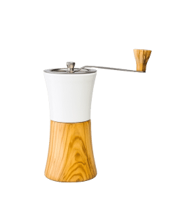 Hario Ceramic Coffee Mill Wood - מטחנת קפה קונית הריו עץ עם סכינים קרמיות