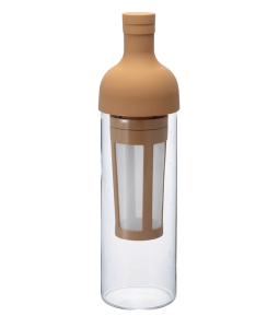 HARIO פילטר בבקבוק לקפה בחליטה קרה בהשרייה Cold Brew צבע מוקה