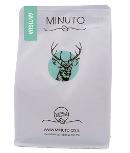 פולי קפה ספשלטי קפה אנטיגואה חד זני  - Minuto GUATEMALA ANTIGUA Specialty Coffee
