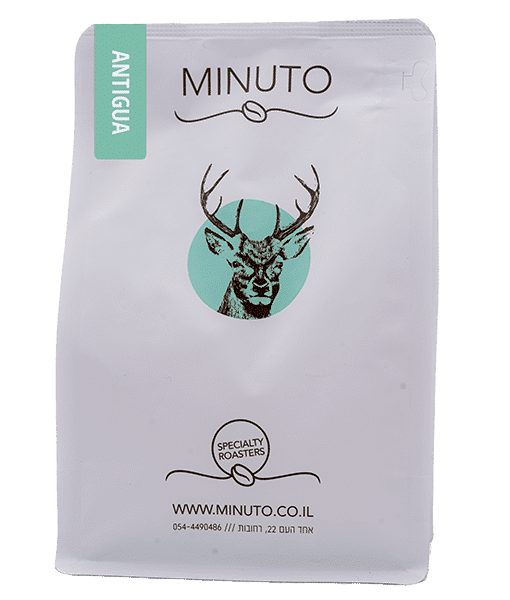פולי קפה ספשלטי קפה אנטיגואה חד זני  – Minuto GUATEMALA ANTIGUA Specialty Coffee