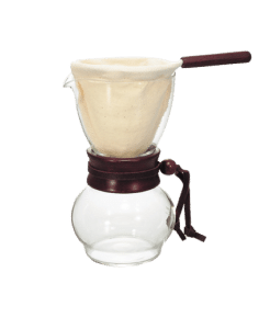 קנקן טפטוף עם פילטר בד- Hario Wood neck Drip Pot 240