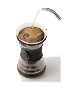 Hario - V60 Drip Decanter - קנקן פילטר קלאסי עם חבק סיליקון
