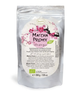 חליטת תה - רונפלדט מאצ'ה פרה-מיקס אורגני - Ronnefeldt Matcha Pre-Mix