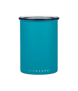 קופסת אחסון קפה AIRSCAPE כ- 500 גרם קפה צבע טורקיז