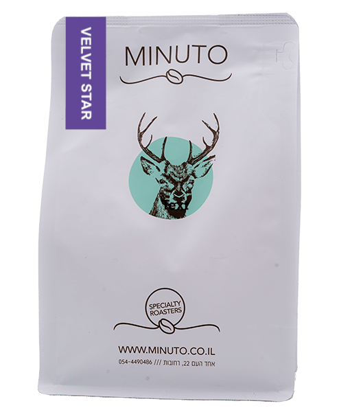 פולי קפה ספשלטי טרי 100% ערביקה קולומביה  – Minuto Velvet Star
