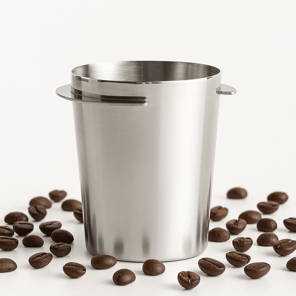 כוס טחינה מנירוסטה לאספרסו - Dosing Cup
