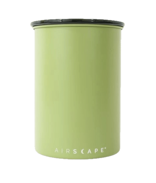 קופסת אחסון קפה AIRSCAPE כ- 500 גרם קפה צבע ירוק