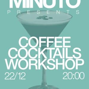 NORISH&MINUTO סדנת קוקטיילים קפה ואלכוהול