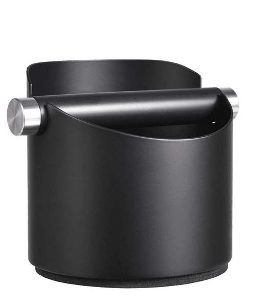 נוק בוקס – סיר ריקון Knockbox נירוסטה שחור (114mmx114mm)