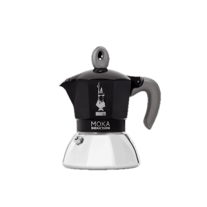 מקינטה מוקה אינדוקציה 2 כוסות Bialetti - שחור