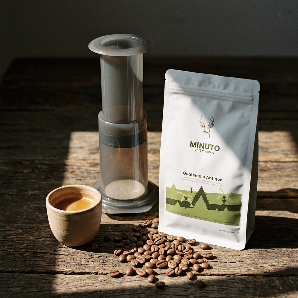 AeroPress: איזה פולי קפה יעשו לך את השוט הכי טוב , ומדריך הכנה מהיר