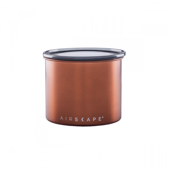 קופסת אחסון קפה AIRSCAPE כ- 250 גרם קפה – נחושת